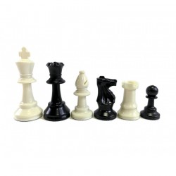10x Set of Plastic chess pieces nr 6 ( S-50/set )