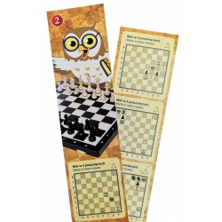 Book tab with chess puzzles vol. 2 (A-113)