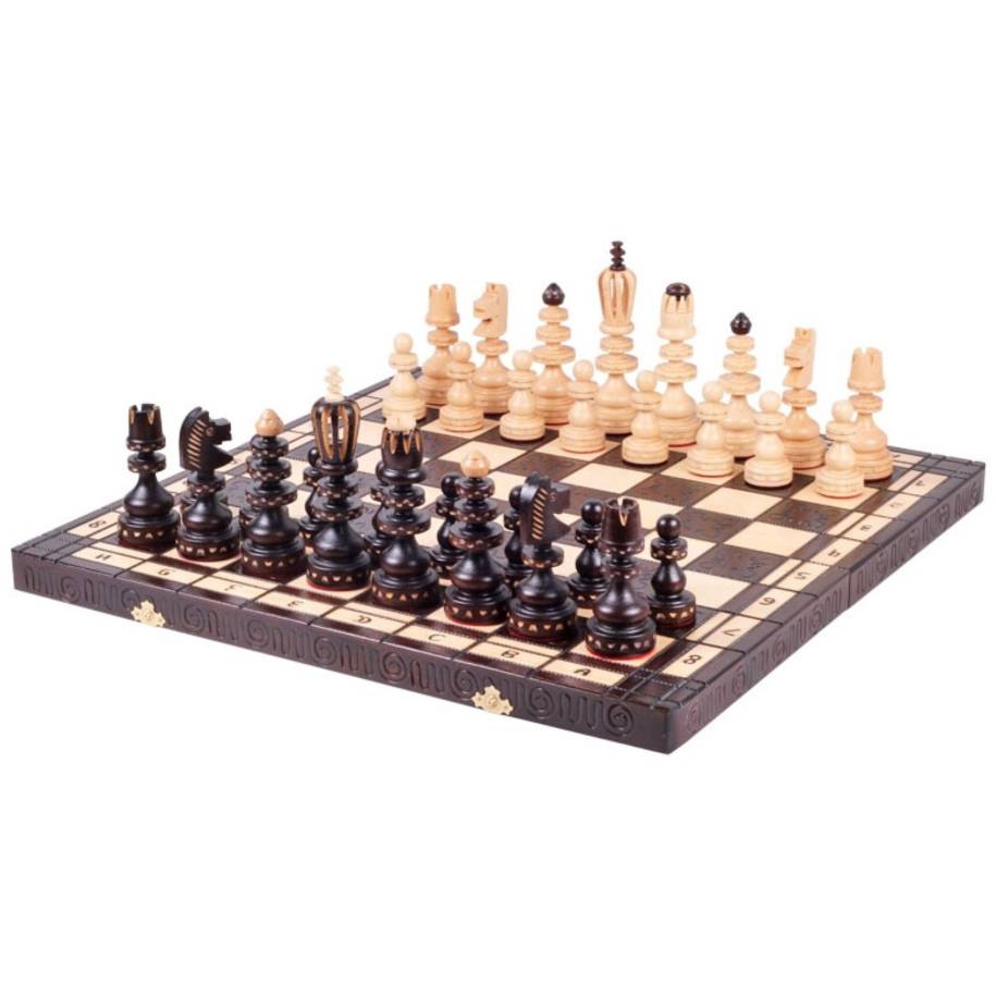 Roman Chess - Wood - Large Chess Set (S-131)