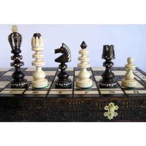 Roman Chess - Wood - Large Chess Set (S-131)