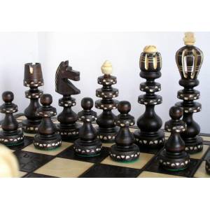 Roman Chess - Wood - Large Chess Set (S-131)