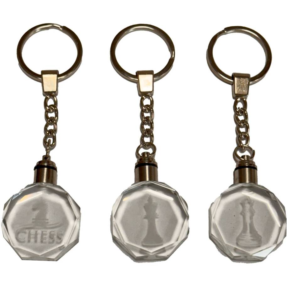 Luminous keyring - LED  - 3 designs (A-165)