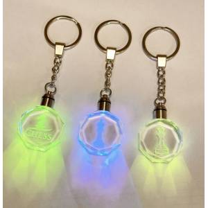 Luminous keyring - LED  - 3 designs (A-165)