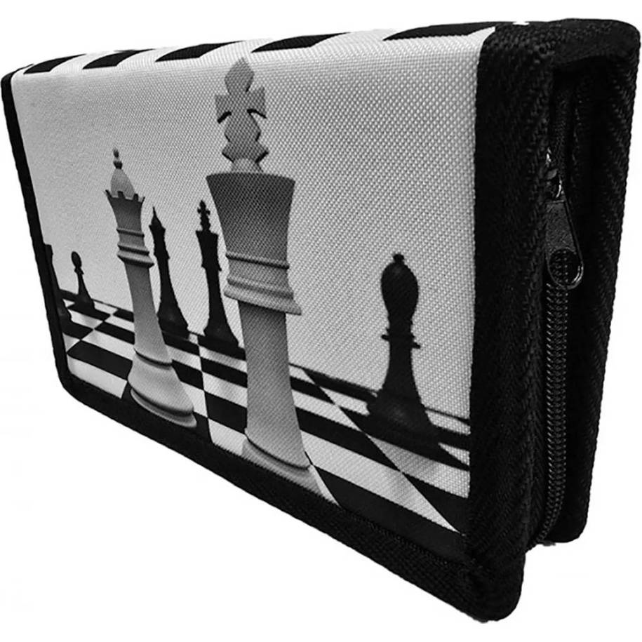 Elegant Four-Piece Chess Pencil Case (A-170)