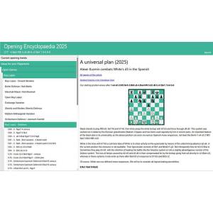 Opening Encyclopaedia 2025 (P-124)
