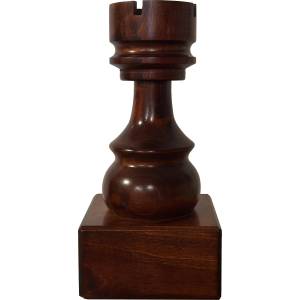 Wooden Cup - Rook / dark