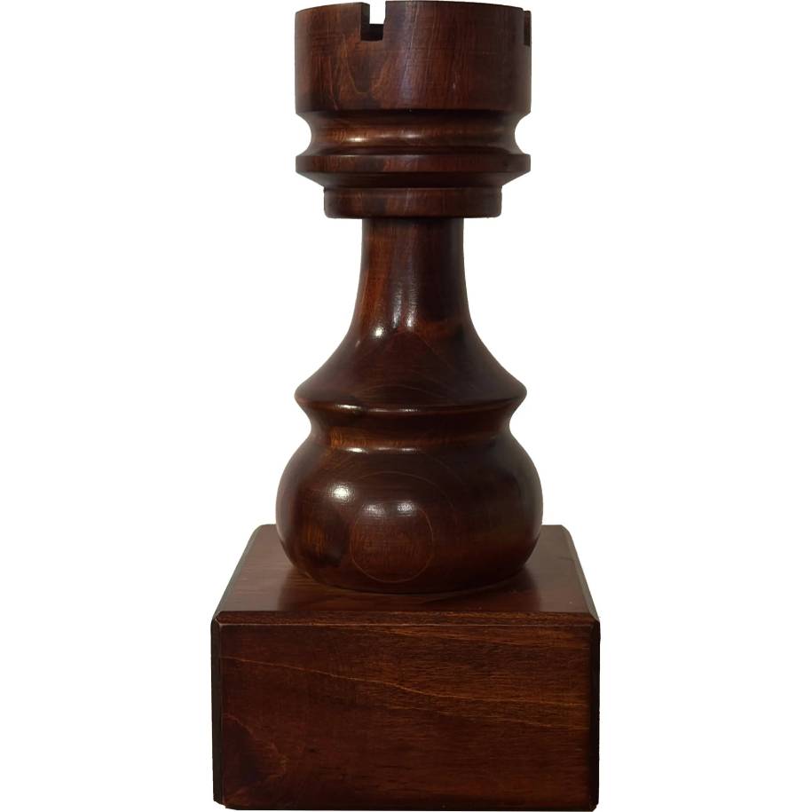 Wooden Cup - Rook / dark