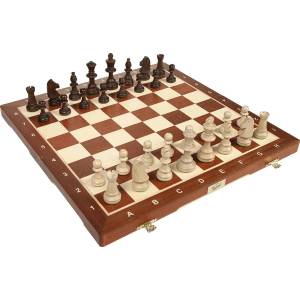 Tournament Chess Set No 5 - Mahogany (S-12)