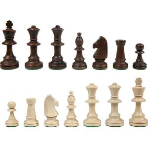 Tournament Chess Set No 5 - Mahogany (S-12)