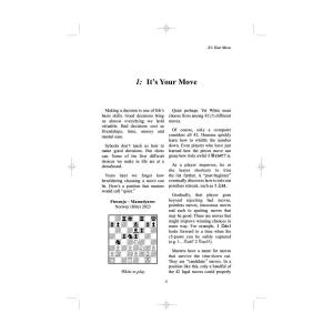 How to Choose a Chess Move (2. edition) - Andrew Soltis (K-6407)