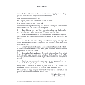 Modern Chess Defense - Nikola Nestorovic, Dejan Nestorovic (K-6432)