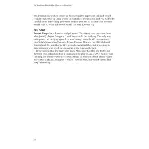 Did You Come Here To Play Chess Or To Have Fun? Dana Mackenzie (K-6446)