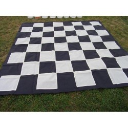 Chessboard for garden chess and checkers (S-43/sz/br)