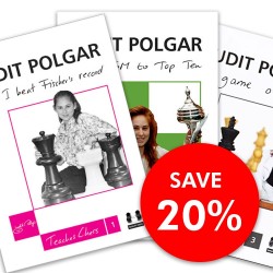 Judit Polgar - Teaches Chess 1, 2, 3 (K-3540/set)
