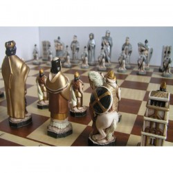 England Chess - Hand-painted figures - Large (S-158)