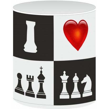 CUP "I Love Chess" b/w (A-94)