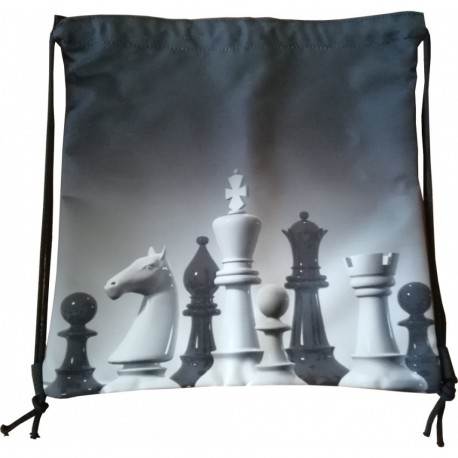 Shoulder bag with chess motif (A-111)