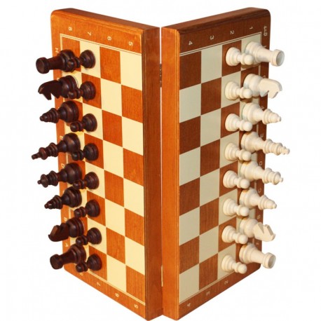 Magnetic Wooden Chess ( S-21/BHB )