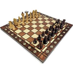 Ambassador Chess - cherry wood (S-13/cz)