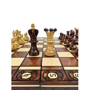 Ambassador Chess - cherry wood (S-13/cz)