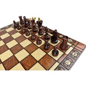Ambassador Chess - cherry wood (S-13/cz)
